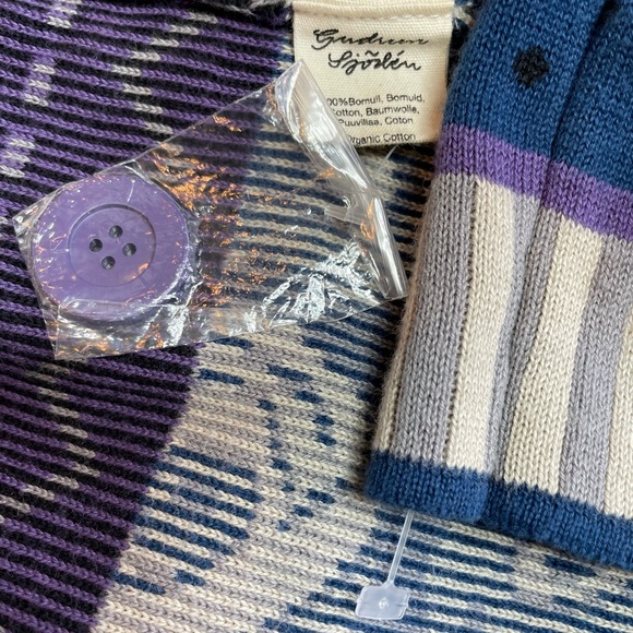 ❤️ SOLD ❤️ Gudrun Sjoden Cardigan Sweater Jacket Medium - Picture 6 of 10